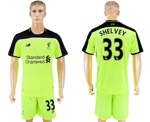 Liverpool #33 Shelvey Sec Away Soccer Club Jersey - Click Image to Close
